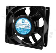 Fan; AC; 230V; 120x120x38.5mm; 89/104CFM; 2600/3000RPM; 42dBA.