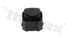Przełącznik Tact Switch; SMD; wymiary korpusu 6.0x6.0; h=5mm; pionowy; o sile nacisku 250gf; przycisk okrągły