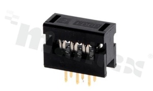 IDC connector; pitch 2.54mm; 6-contacts; flat cable AWG#26-#28