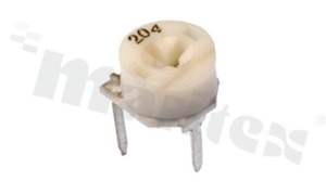 Potencjometr montażowy cermetowy; 200K