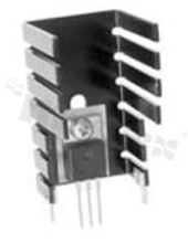 Heatsink; TO-220; 9.52x13.21x19.05mm; black; anodized aluminium; RoHS.
