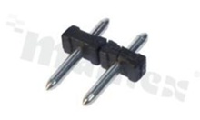 Listwa 2-kołkowa; prosta; w rastrze 5.00mm