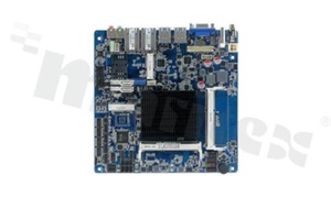 Przemysłowa płyta Mini ITX; IntelCeleron J1900; VGA; LVDS; HDMI; Audio; 2x LAN; 1x PCIe; 2x m PCIe; 4x SATA; 6xCOM; 4x USB 3.0; 2x USB 2.0; 1x SD slot; 1x SIM slot; 1x S/PDIF; 8-bit GPIO; temperatura pracy : 0+60C