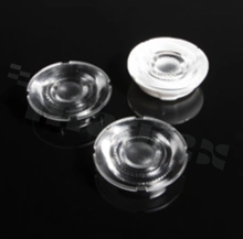 Lens for LED high power; angle: 36 degrees wide beam; Number of LEDs: 1; Dimensions: round 50mm; Height: 10.97mm; material: PMMA; Fastening: socket, mounting with holder C, black