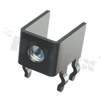 Screw terminal; M3; right angled; THT; without nut