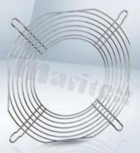 Osłona wentylatora; 89x89x7.3mm; metal.