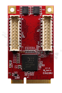 Expansion board mPCIe -> dual Isolated 2.5GbE LAN Module; oper. temperature: 0+70 deg.C