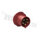 Connector power heavy duty power; 3P+N+E