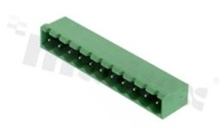 Listwa zaciskowa rozłączalna; w rastrze 5.08mm; 11-torowa; męska; pionowa; zabudowana; UL 300V/16A; TUV:320V/20A