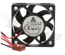 Wentylator; DC; 12VDC; 50x50x10mm; 0.32m3/min; 30.0dB.