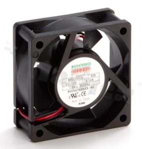Wentylator; DC; 24VDC; 60x60x25.50mm; 0.888m3/min; 46.00dB; 2 przewody
