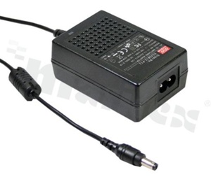 Zasilacz impulsowy; biurkowy; 25W; 18V; 0-1.38A