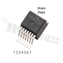 Tranzystor N-MOSFET SiC; unipolarny; 1200V; 25mOhm; -55+175 st.C; SMD; TO-263-7XL