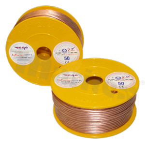 Przewód pojedynczy LGY/H05V-K; z wielodrutową miedzianą żyłą; bezbarwny; przekrój 2.50mm2; AWG 14; 500V; -40+105 st.C; 50m.