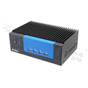 Bezwentylatorowy przemysłowy komputer wbudowany; Atom x6413E; RAM: do 32GB; 4xCOM; 4xUSB; 2xLAN; HDMI; DP; Audio; M.2 Key B; M.2 Key E; TPM 2.0; temp. pracy: -40+70C; 9-36VDC