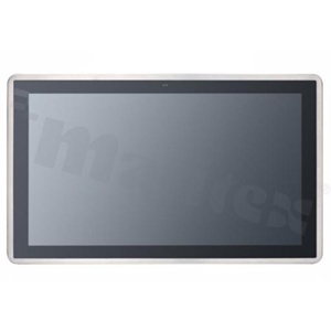 21.5" FHD TFT IP66 & IP69K-rated Stainless Steel Fanless PCT Panel Computer with Intel Core i5-1145G7E or Celeron 6305E Processor and Flat Bezel Design (-20°C to +50°C)