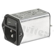 Moduły wejściowe zasilania (PEM); DC12.4102.001; Quick Connect; 3; Flanges, Panel, Screw; Receptacle