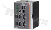 Bezwentylatorowy komputer przemysłowy; FCC Part 18; UL508; UL/cUL60950-1; IEC60068; EN50121-4; AMD LX800 500 MHz; 6xCOM-isolated; 2xUSB; 2xLAN-isolated; DIO-isolated; VGA; MiniCard; SIM;CompactFlash; temp. pracy od -40+70C; zasilanie 12-48V
