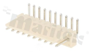 Złącze Kablowe do PCB; w rastrze 2.54mm; 8-stykowe; montaż THT; męskie; poziome; 250V/3A