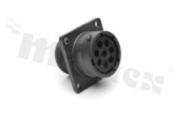 Standard Connector circular; RCP SQ FL 8 pins; SZ 14 SCKT SEAL
