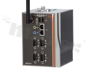 Robust DIN-rail Fanless Embedded System with Intel Atom Processor N2800 1.86GHz; 4COM; 2 isolated LAN; Wide temperature operation -40+70C; supply 12 - 48V