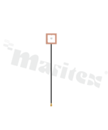 Antena; aktywna; patch; GNSS; 1559-1586MHz; 16dB; VSWR<1.6; RHCP; kierunkowa; RF1.13; 0.1m; IPEX; przyklejana; 18x18x7.5mm