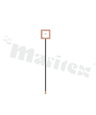 Antena; aktywna; patch; GNSS; 1559-1586MHz; 16dB; VSWR<1.6; RHCP; kierunkowa; RF1.13; 0.1m; IPEX; przyklejana; 18x18x7.5mm