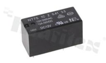 Przekaźnik elektromagnetyczny; prąd znamionowy 12A; napięcie cewki 12VDC; pojedynczy styk przełączny (1C); 12A/30VDC; 12A/250VA