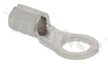 Ring terminal; M4; for wire 1.5-2.5mm2; tinned brass; unisolated; Imax - 27A