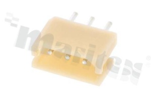 Złącze Kablowe do PCB; w rastrze 2.50mm; 3-stykowe; montaż THT; męskie; pionowe; 250V/3A