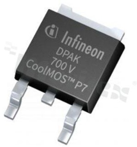 Tranzystor: N-MOSFET; unipolarny; 700V; 7.5A; 0.36ohm; 59.4W; -40+150 st.C; SMD; TO252(DPAK)