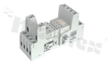 Socket for relay R4N; 6A; 14 pins; Mounting: DIN; 6A/300 VAC