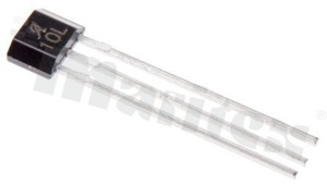 Czujnik Halla w postaci układu scalonego, unipolarny, Bop 260 / 430 G, Brp 160 / 330 G, Bhys 70 / 140 G, wyjście typu otwarty dren, zakresy temperaturowe: L