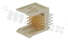 Male Connector; type HDM 2.00mm; 24 pins; straight