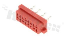Złącze do PCB; w rastrze 1.27mm; 8-stykowe; montaż: THT; żeńskie; proste