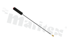 Antenna; rectangular; LTE; 698-2690MHz; 4.7dBi; VSWR<5.4; linear; omni-directional; RG174; 0.213m; SMA; adhesive; 16x60x6.3mm