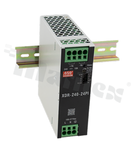Power Supply; DIN; 240W; 24V; 10A; 85-305VAC; 80-431VDC