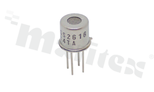 MOS-Type hydrogen gas sensor; small interference from acetylene; range: 10-3000ppm; supply: 5V; power: 280mW;
