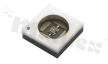 LED mid-power; SMD; 3535 PLCC2; UV-C; 265-280nm; 2-3.5mW/20mA; 5.0-8.0V; water clear; 120 degrees; 3.5x3.5x1.5mm