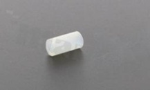 Tulejka dystansowa; plastikowa; okrągła; przelotowa bez gwintu; średnica zewnętrzna 5.0mm; średnica wewnętrzna 3.2mm; wysokość 10.0mm