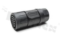 Standard Connector circular; STRT PL 19 pins; SZ 16 SCKT SEAL