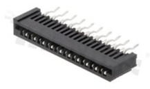 Złącze Non-ZIF do PCB; w rastrze 1.25mm; 20-stykowe; montaż: THT; pionowe