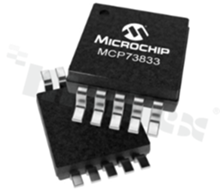 Układy zarządzania zasilaniem bateryjnym; MICROCHIP; MCP73833T-FCI/UN; 3.75 V - 6 V; Surface Mount; 10; 4.2 V