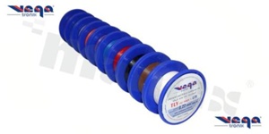 Single wires kit SET TLY/LIY; cross section 0.22mm2; AWG 24; 300V; -40+105 deg.C; 10m.