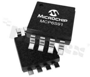 Wzmacniacze specjalnego zastosowania; MICROCHIP; MCP6S91-E/MS; MSOP; 1 pA; 4 mV; Lead Free