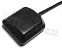 Antena; prostokątna; GNSS; 1575.42MHz; 26.0dB; VSWR<1.5; RHCP; RG174; 1-5m; custom; przyklejana; 37.8x34x14.7mm; IP67