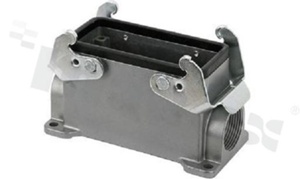 Housing C14610F0165001; single sided entry; low profile; IP65; double lever