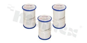 Single wire LGY/H05V-K; with copper multi-strand; white; cross section 0.75mm2; AWG 18; 500V; -40+105 deg.C; 25m.