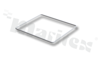 Silicone Gasket for NEMA Optical Systems; dimensions: 93.57x103.70mm, 2.00mm height  material: silicone
