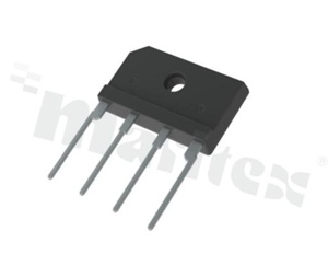 Bridge Rectifier; 600V; 6A; -55+150 deg.C; THT; KBJ(29.7x20.3x4.8mm)